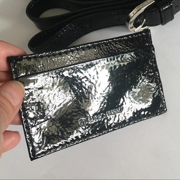 CLAUDIO FERRICI crescent bag & accessories NWOT - Picture 3 of 15